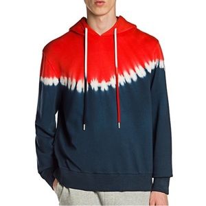 Moncler Tie-Dyed Hooded Sweatshirt